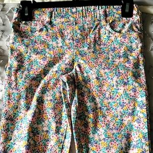Flower jeans